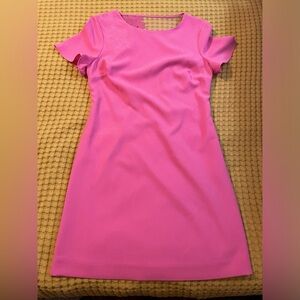 Pink Trina Turk Mini Dress with Embroidered Detail - Size 4
